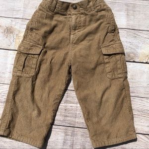 24 month OshKosh corduroy khaki pants-thick red